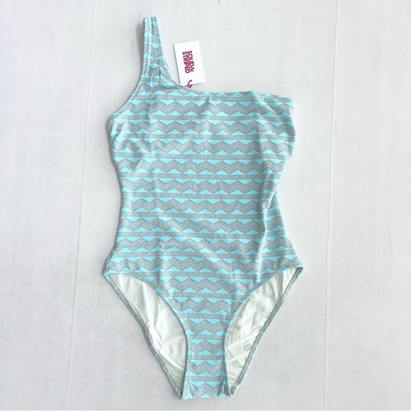 SOLID & STRIPED Other - NEW Solid & Striped The Juliana Metallic Zig Zag One Piece Swimsuit